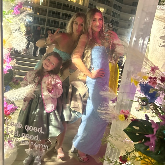 Oh Polly Blue Maxi Dress - Picture 8 of 9